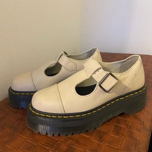 DOC MARTENS Bethan Pisa Leather Platform, worn 2x, size 37 (US M 5)